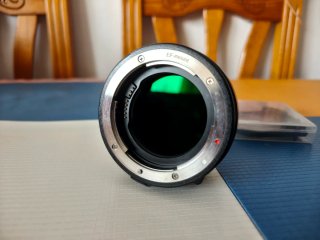 Meike EF-EOS R con filtro Drop-in