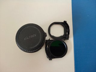 Meike EF-EOS R con filtro Drop-in