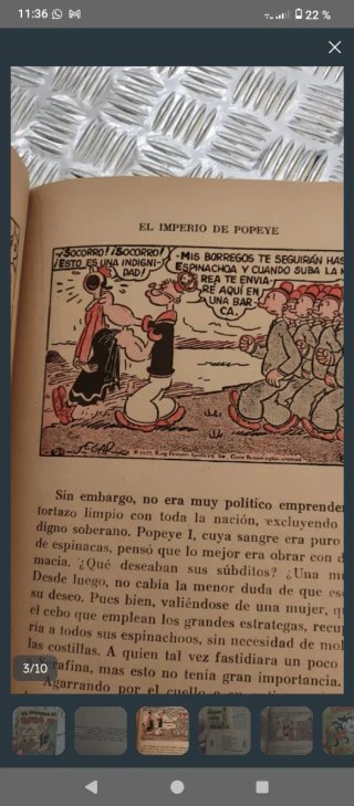 Popeye y Mickey Mouse