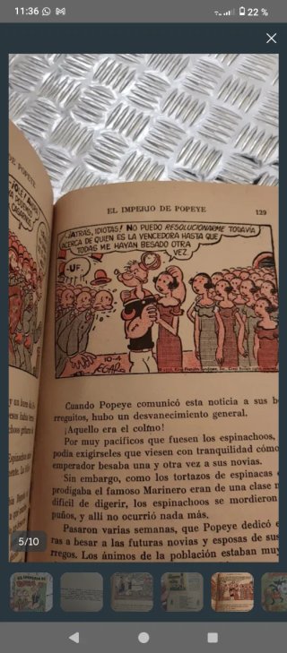 Popeye y Mickey Mouse