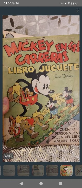 Popeye y Mickey Mouse