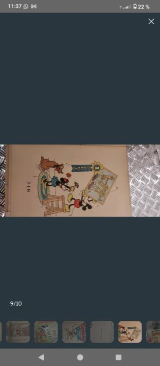 Popeye y Mickey Mouse