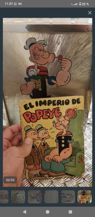 Popeye y Mickey Mouse