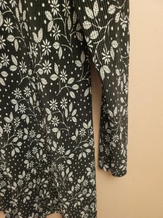 Vestido Sfera Negro-Blanco Estampado Talla S