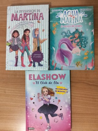 Lote de 3 libros juveniles