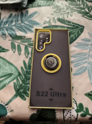 Custodia Samsung Galaxy S22 Ultra con anello