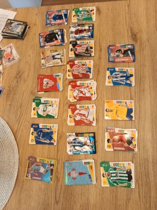 200 Cartas Panini Adrenalyn XL Variadas