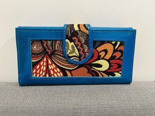 Portafogli in pelle da donna con design
