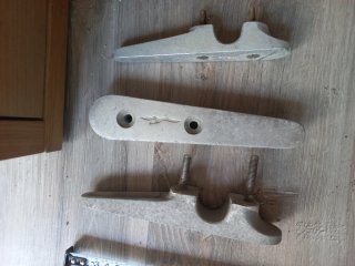 Tacos de amarre de aluminio para barcos
