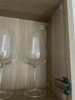 2 Mueble BESTA IKEA madera y cristal