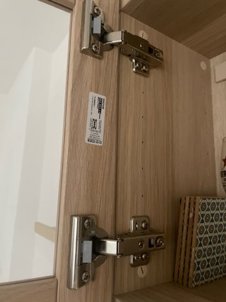 2 Mueble BESTA IKEA madera y cristal