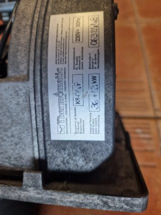 Bruciatore Gasolio Thermomatic Grigio