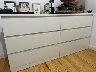Cómoda Ikea MALM Blanca