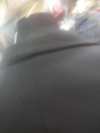 Blazer de punto negra