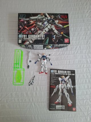 Maqueta Gundam F91 HG 1/144