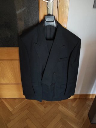 Traje Negro Talla 56 Pantalón 50