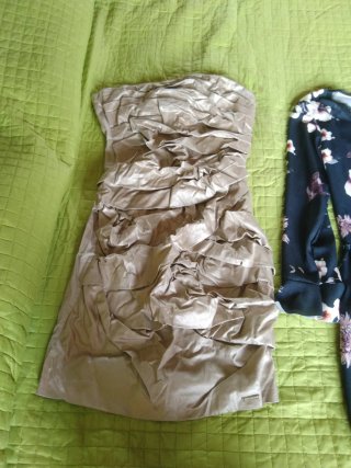 Lote 3 vestidos elegantes chica XL