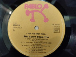 Vinilo Count Basie: For The First Time LP jazz
