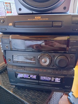 Mini Cadena Sony RX50 + Altavoces Pioneer