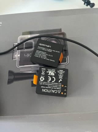 Cámara de acción Apeman A79 con accesorios