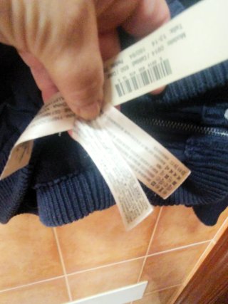 Chaqueta niño Massimo Dutti azul