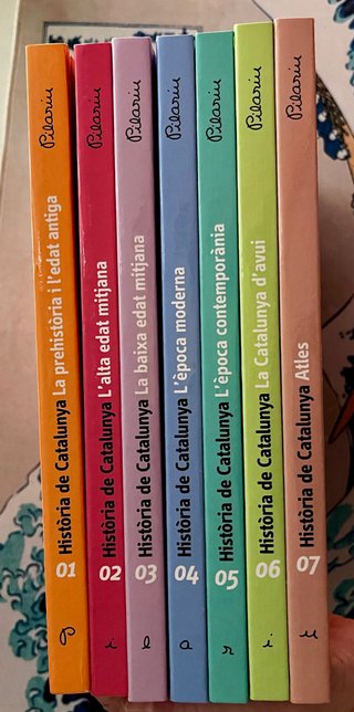 Colección de libros “Història de Catalunya”