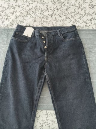 Pantalón vaquero Zara azul Hombre