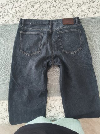 Pantalón vaquero Zara azul Hombre