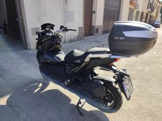 SYM ASX 125cc Scooter Negro de mediados del 2023