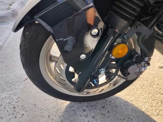 SYM ASX 125cc Scooter Negro de mediados del 2023