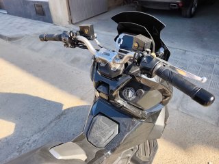SYM ASX 125cc Scooter Negro de mediados del 2023