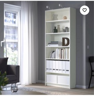 Estantería Billy Ikea 80x28cm con Puertas