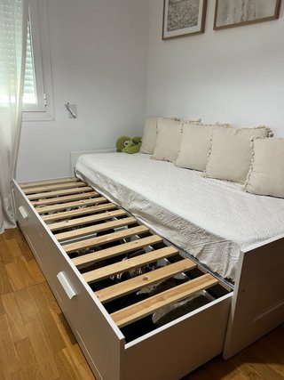 Cama nido doble IKEA Brimnes