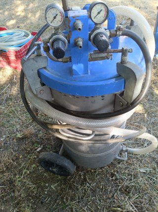 Lote de 2 compresores y dos calderines profesional