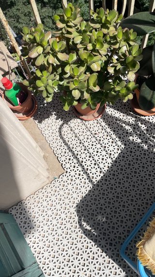 Suelo exterior terraza balcón Altappen IKEA