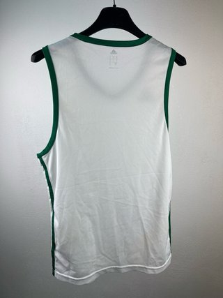 Canotta Basket Adidas Bianca e Verde Uomo taglia S