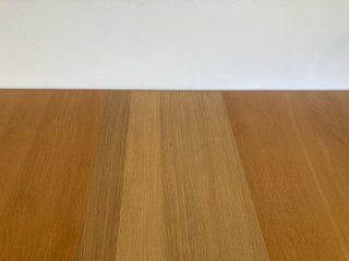 Mesa extensible Ikea Bjursta chapado en madera
