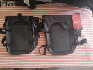 2 Zaini SOYAVISION Neri per Moto