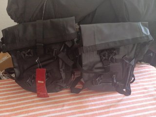 2 Zaini SOYAVISION Neri per Moto
