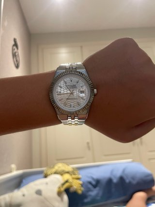 Reloj Skyline Plateado