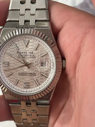 Reloj Skyline Plateado