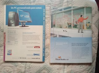Lote 2 Revistas Informática: PC Plus y PC Actual.