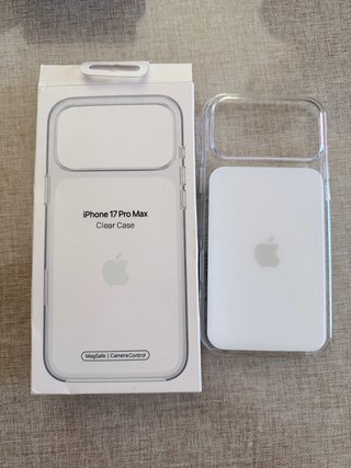 Funda iPhone 17 Pro Max Transparente