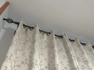 Cortina completa 2.15m con 3 cortinas