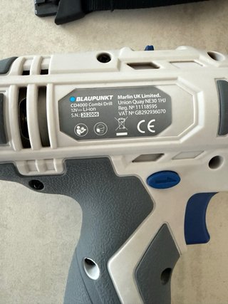 Taladro a batería Blaupunkt
