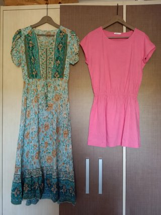 Lote 2 vestidos verano talla M