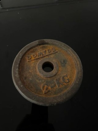 Disco de pesa 2kg Domyos