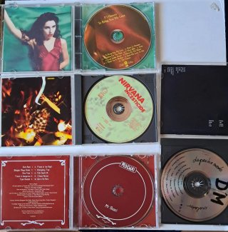 Cds PJ Harvey, Nirvana, Depeche Mode Mogwai
