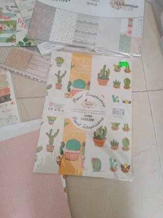 Lote Manualidades Scrapbooking