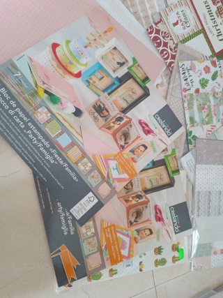 Lote Manualidades Scrapbooking
